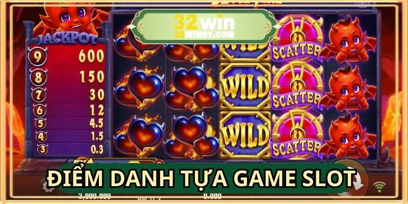 Điểm danh tựa game slot đứng đầu lượt truy cập