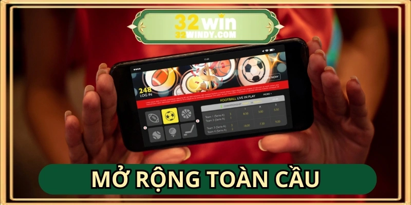 Hướng tới mở rộng toàn cầu và nâng cao dịch vụ cá cược tại nhà cái bền vững