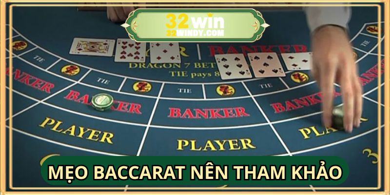 Mẹo cược baccarat online nên tham khảo