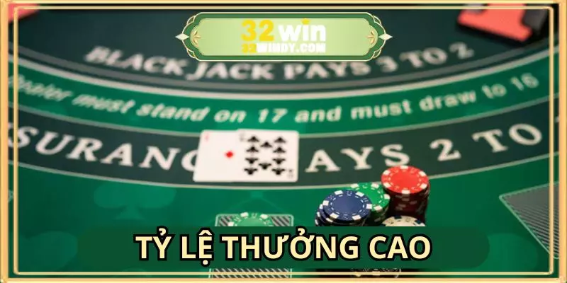 Tỷ lệ thưởng cao, giúp người chơi làm giàu nhanh chóng